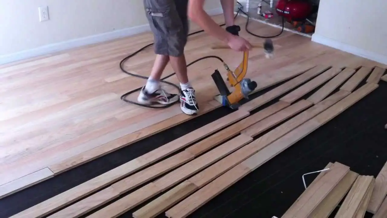Brad Nailer Vs Finish For, Nailing Hardwood Floors With Finish Nailer